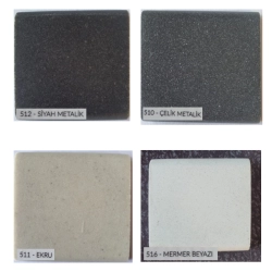 Marmorin EWIT 595 Granit Evye 1 G&ouml;zl&uuml; Damlalıksız Evye