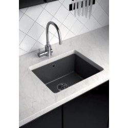 Marmorin Fado 560 Granit Evye 1 G&ouml;zl&uuml; Damlalıksız Tezgah Altı Evye