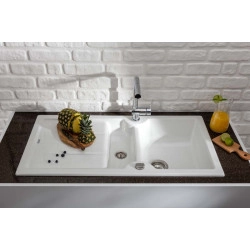 Nuevo SONAS 6 S Seramik Eviye Tezgah Üstü 1.5 Gözlü