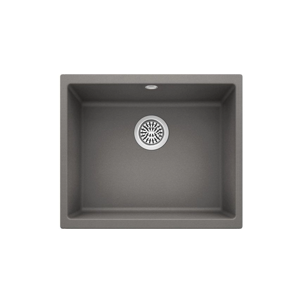 QUARSTONE GLORY 50 U Tezgah Altı 1 Gözlü Mat Gri Granit Evye