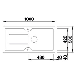 Nuevo SONAS XL 6 S Seramik Eviye Rezgah Üstü Siyah