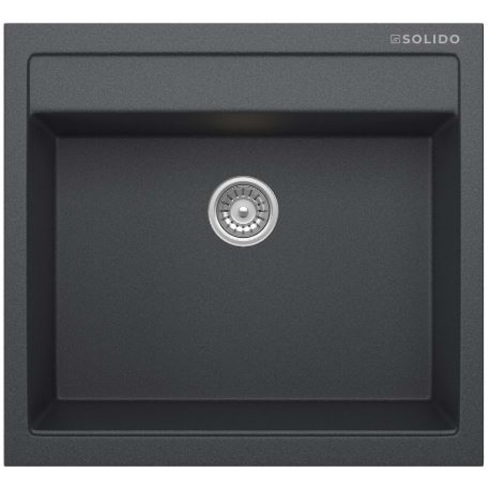 Solido ARAGONİT SH-49 GRANİT EVİYE (GRAPHITE GREY) Tezgah Üstü