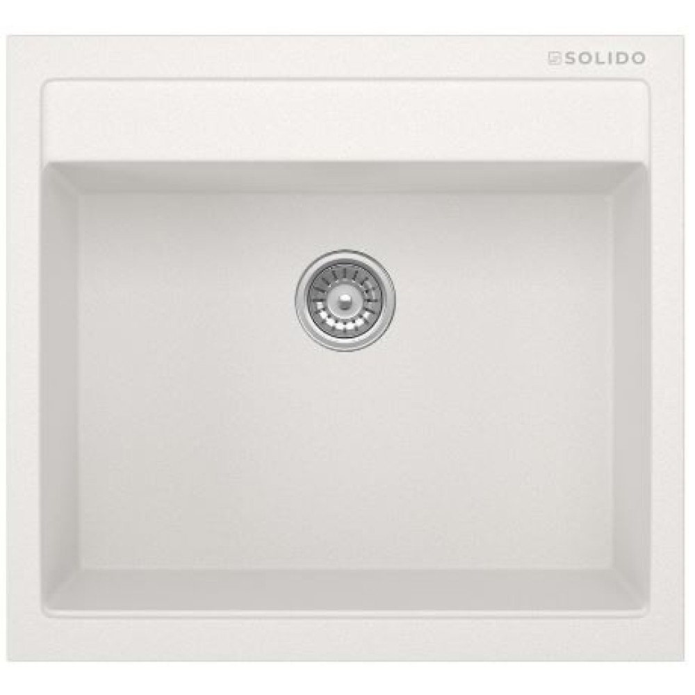 Solido ARAGONİT SH-49 GRANİT EVİYE (SUPER WHITE) Tezgah Üstü