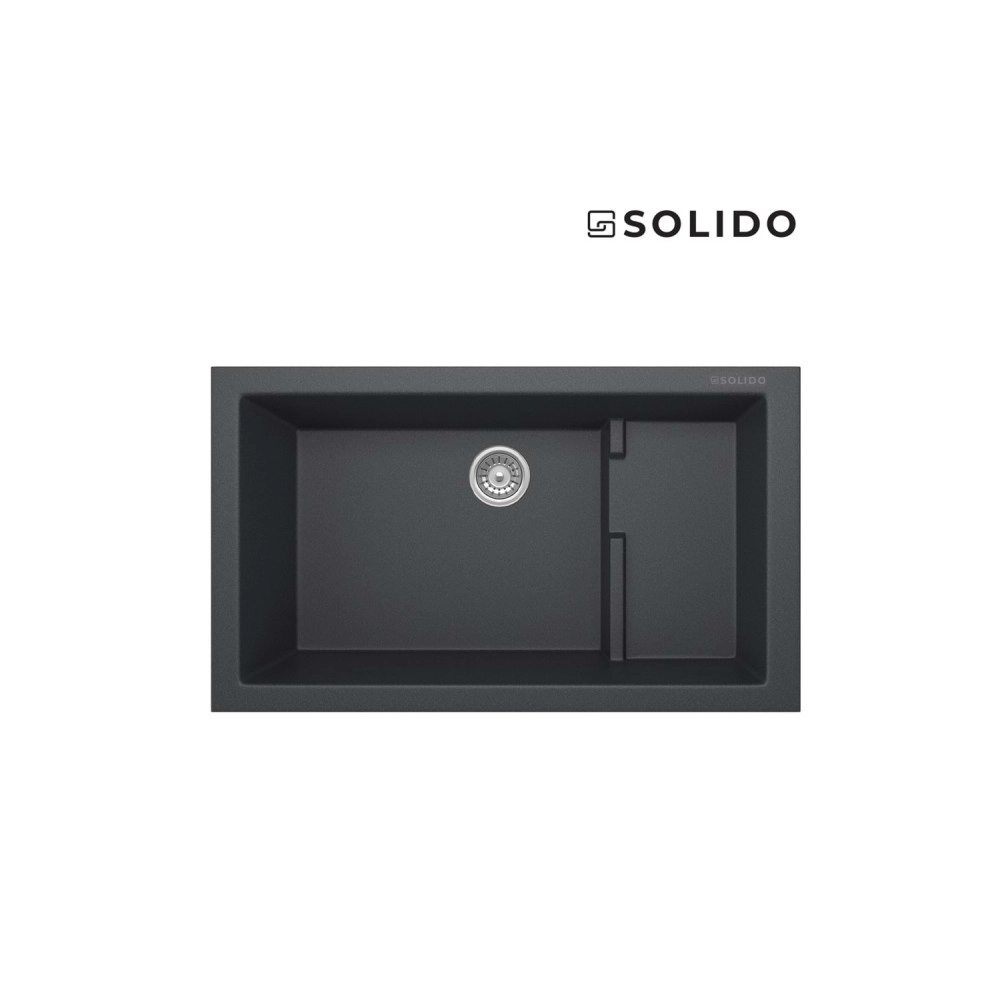Solido Lenox 770 Granit Eviye (Graphıte Grey) Tezgah Üstü