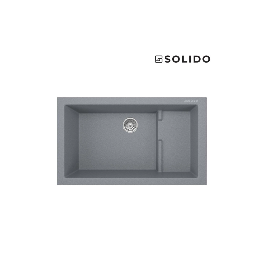 Solido Lenox 770 Granit Eviye (Stone Grey) Tezgah &Uuml;st&uuml;