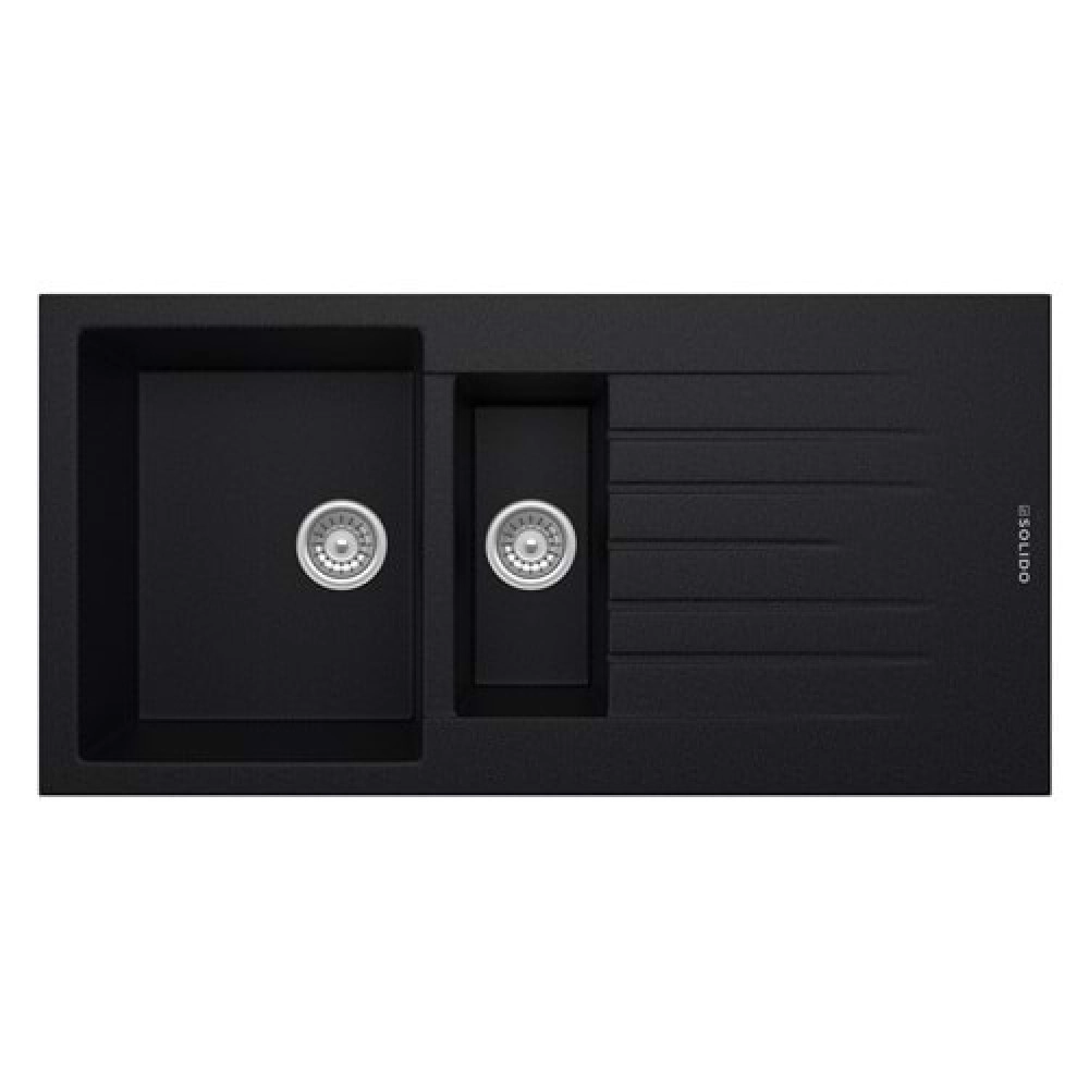 Solido Opal Um-100 Granit Eviye (Metallıc Black)