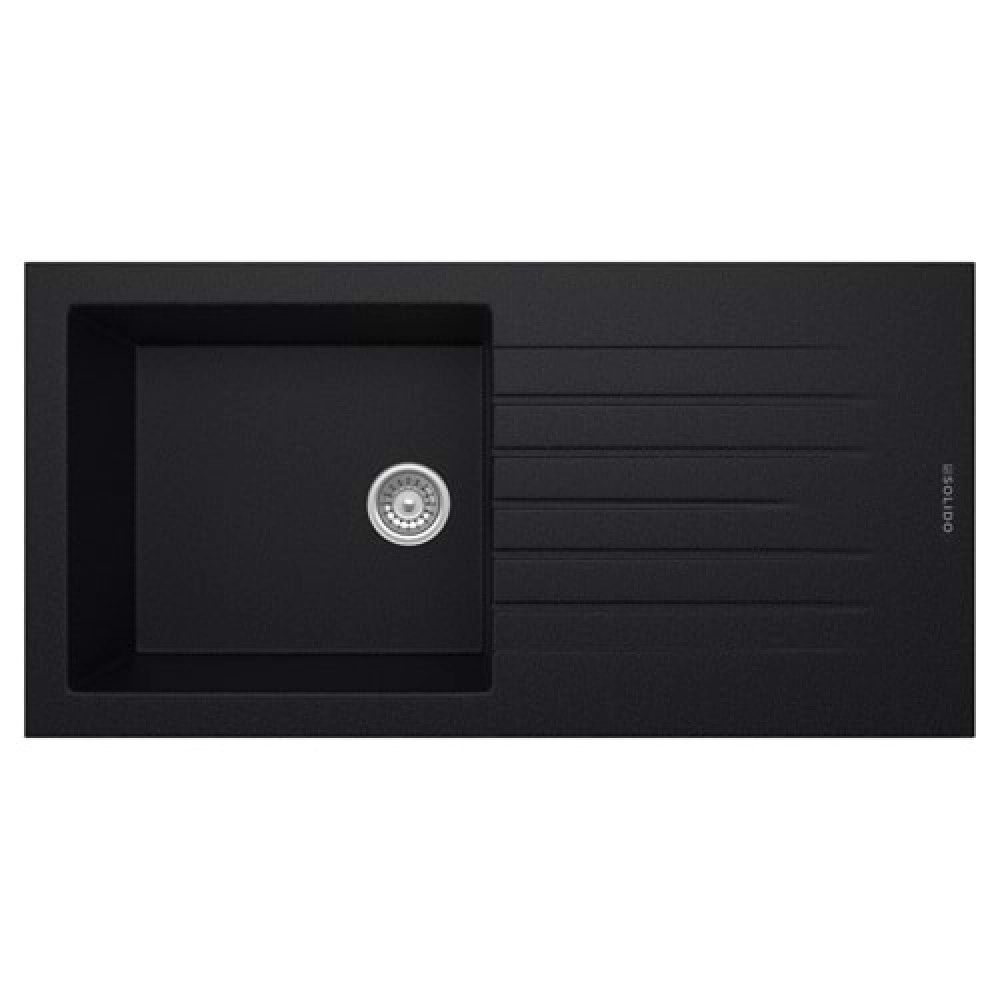 Solido Opal Um-100 Xl Granit Eviye (Metallıc Black) 
