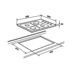 Teka CHEF 1 Inox Kampanyalı Ankastre Set