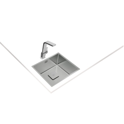 Teka FLEXLINEA RS15 45.40 Tezgaha Sıfır/ Tezgah Altı/Tezgah Üstü  Tek Hazneli Paslanmaz Çelik Evye