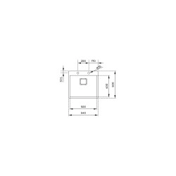 Teka FORLINEA RS15 2B 50.40  Tezgaha Sıfır/Tezgah Üstü 2  Gözlü Paslanmaz Çelik Evye