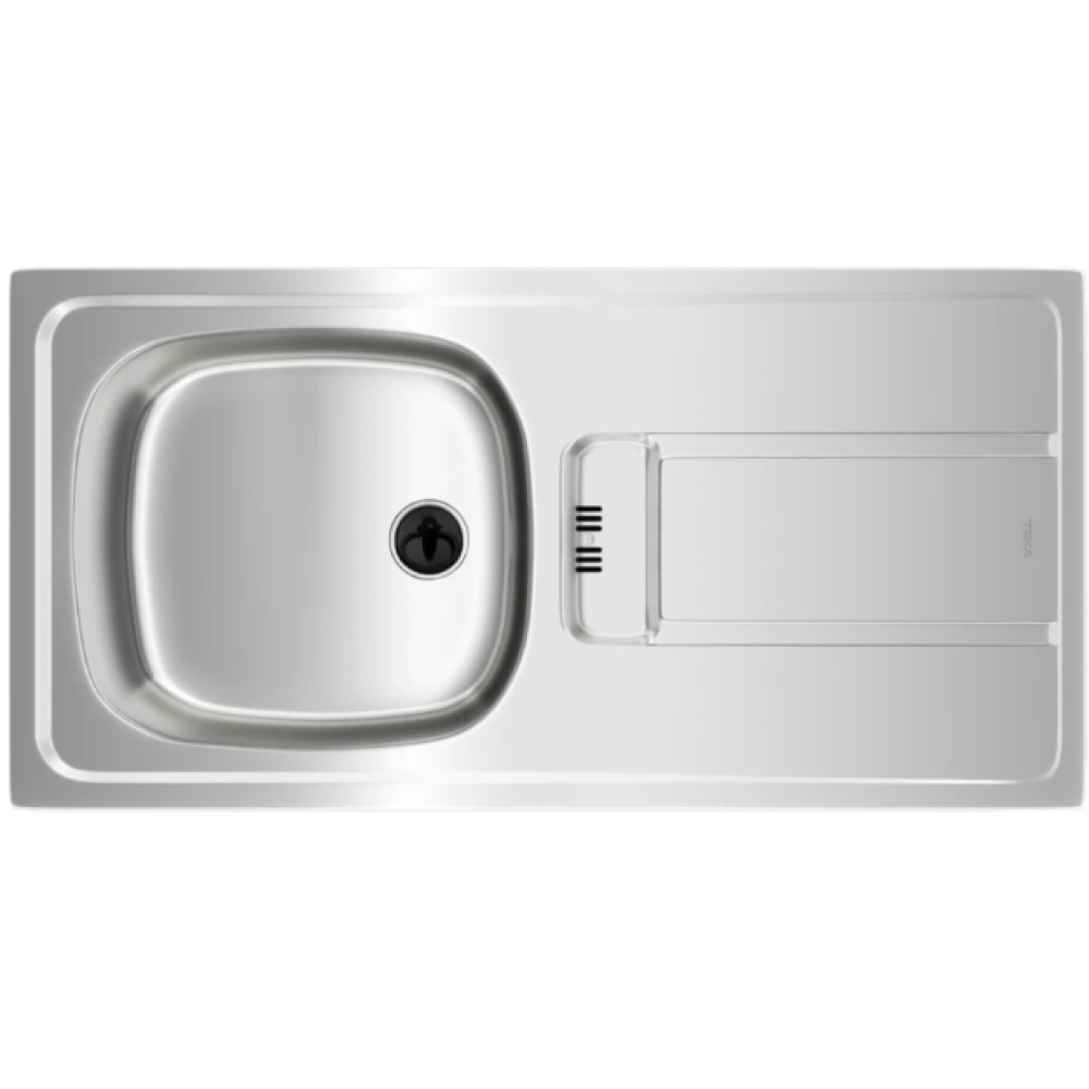 Teka Gravity 45 86 x 43,5 Cm  1 Göz 1 Damlalıklı Paslanmaz Çelik Eviye