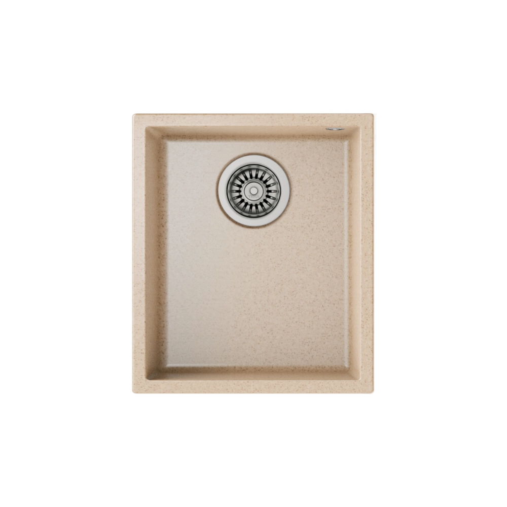 Teka SQUARE 34.40 TG Tek Hazneli Tezgah Altı Damlalıksız Avena Granit Evye