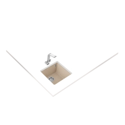 Teka SQUARE 40.40 TG Tek Hazneli Tezgah Altı Damlalıksız Avena Granit Evye