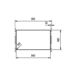 Teka STONE 90 B-TG Çift Hazneli Tegranite Tezgah üstü Granit Carbon / Siyah Eviye 